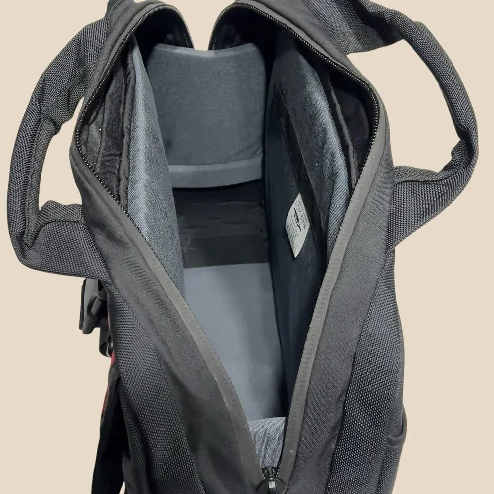 Tom Bihn Zephyr Travel Bag One Size Black Red Shoulder Messenger- NO STRAP